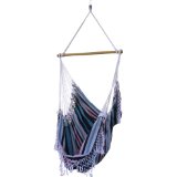 Brazilian Patio Hammock Chair:tightly woven high quality colorfast 100% cotton thread:Ideal for a covered patio, under a deck, or a teen's room.