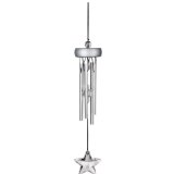 STARS 10-Inch small Starlight Wind Chime, Petite size makes it easy to find the perfect place to hang.