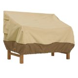 Outdoor Furniture Cover, Veranda Patio Loveseat Cover,Front and back handles for easy fitting and removal.