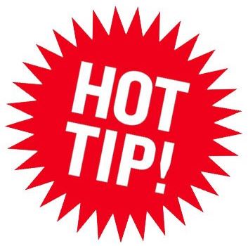 Red hot tip label button.How to Save an Overwatered Plant