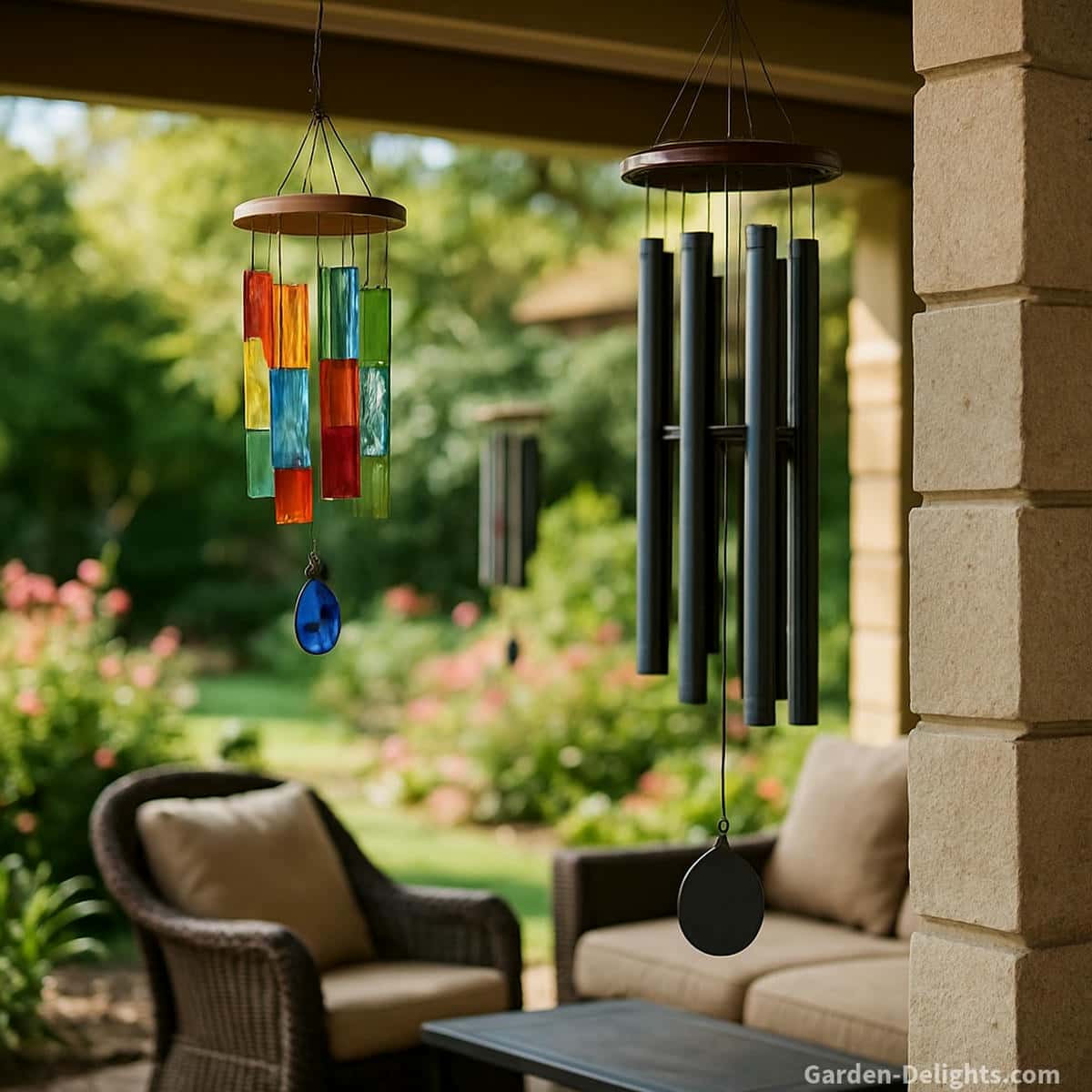 glass vs metal patio use