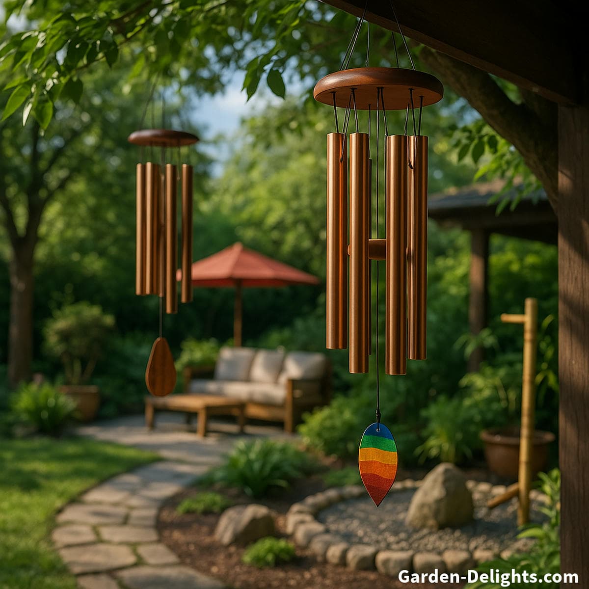 wind chime airflow interaction