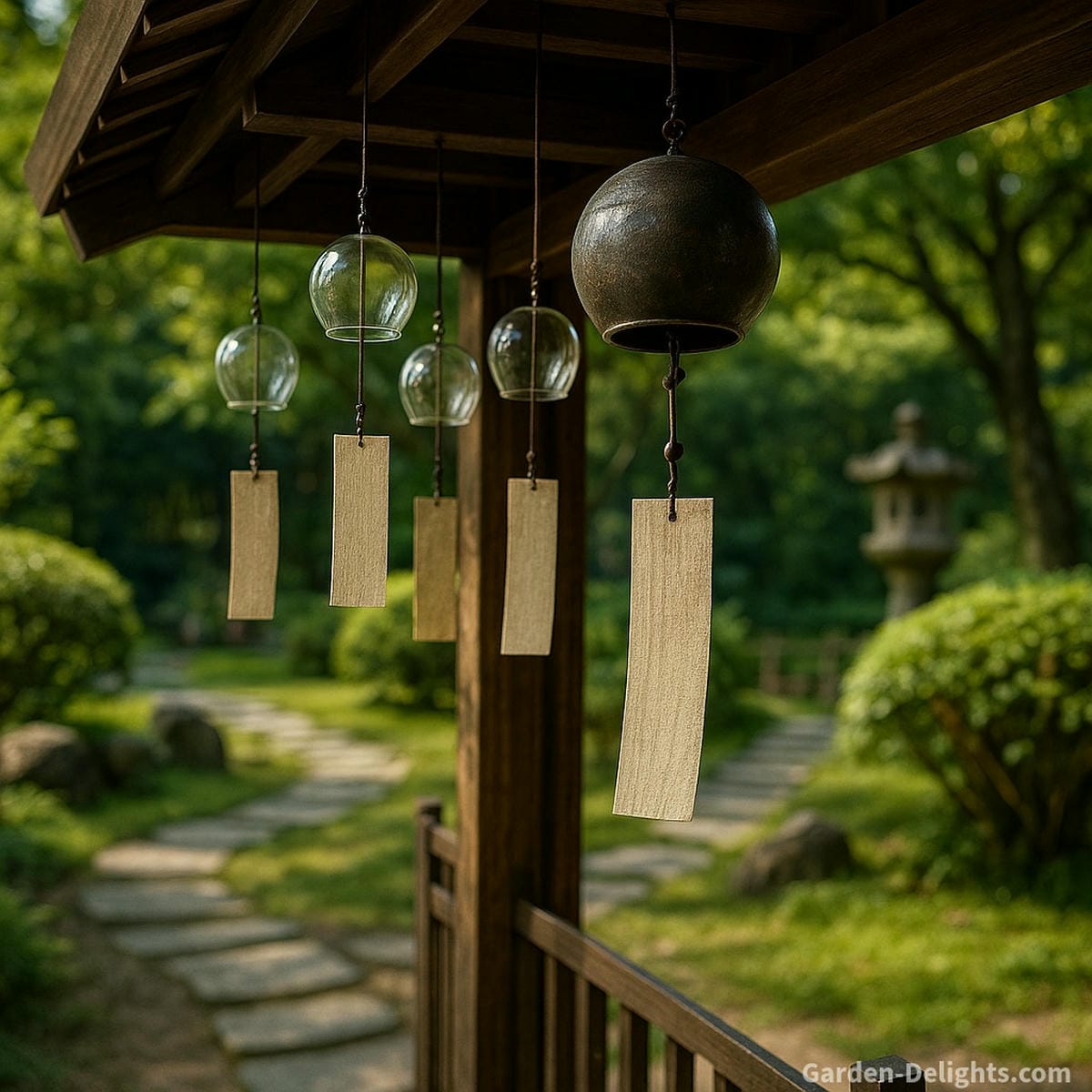 japanese wind chimes entryway placement