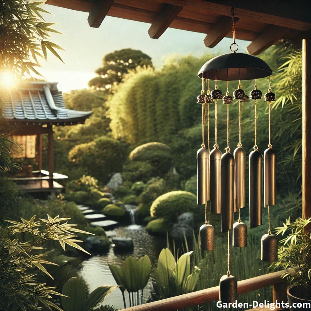 metal japanese wind chimes