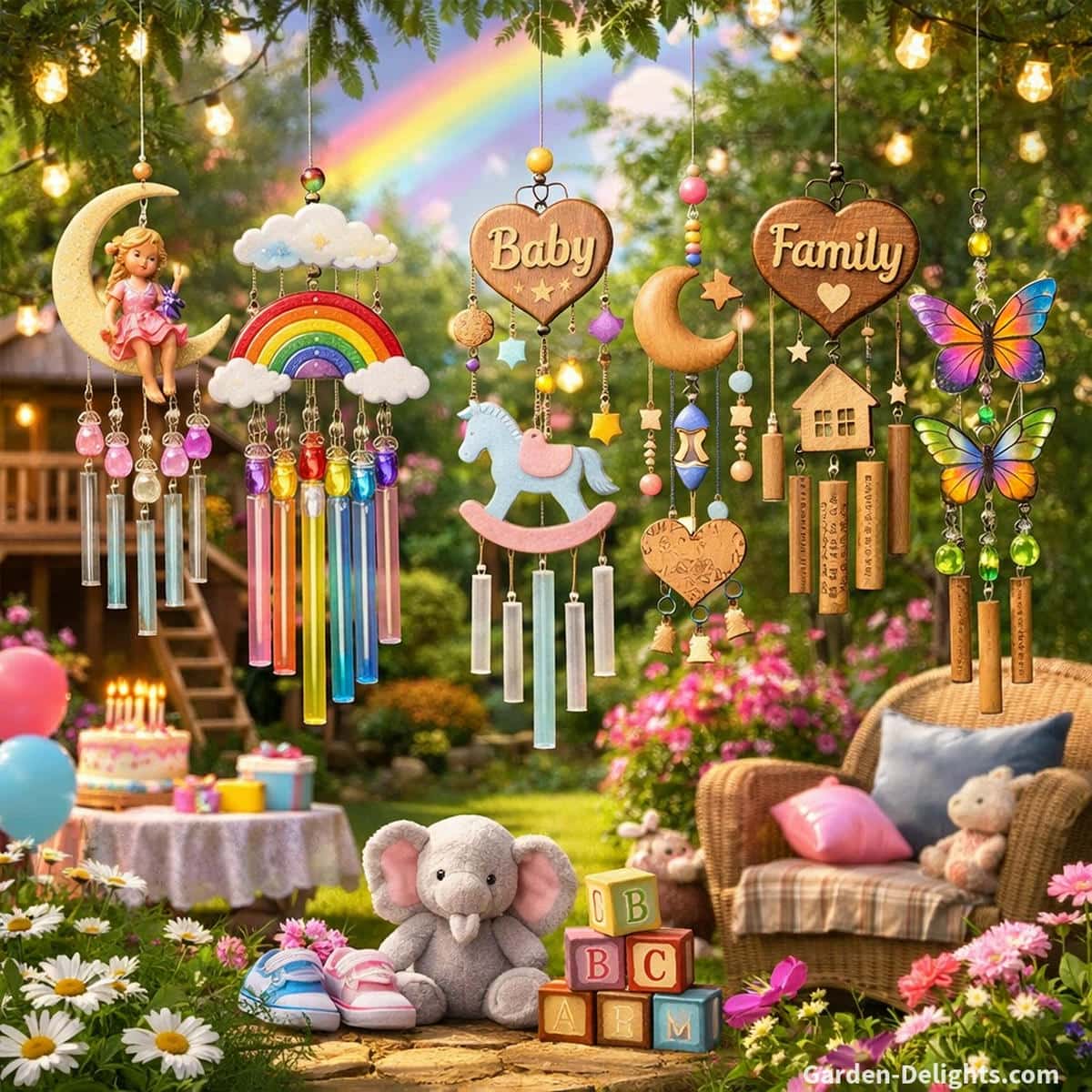 kids wind chime gift