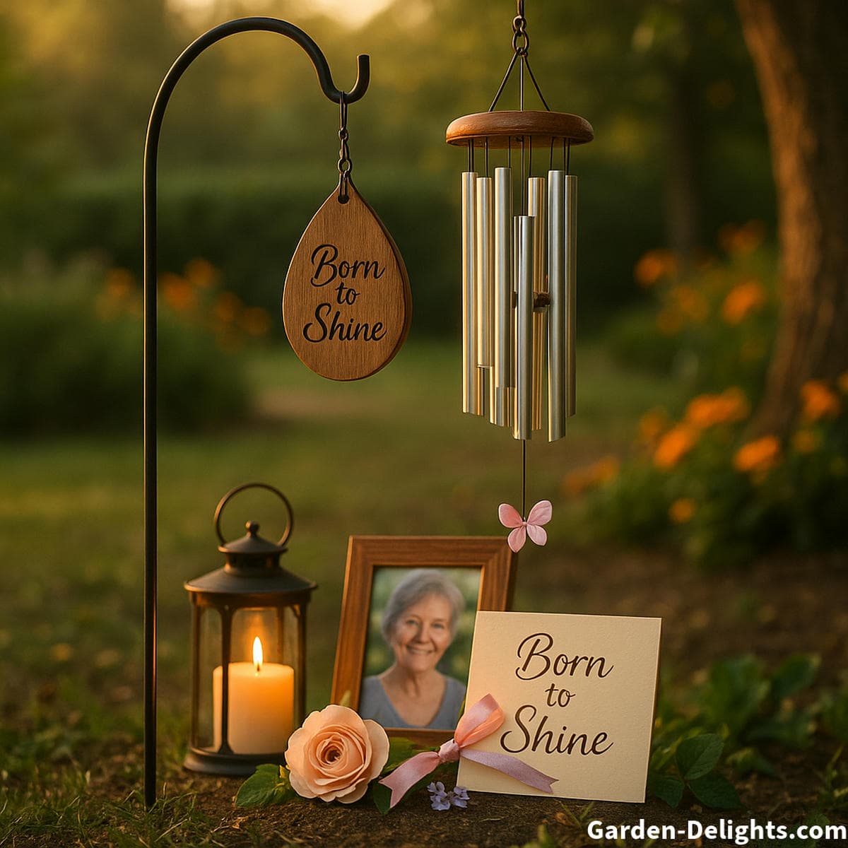 birthday memorial wind chimes
