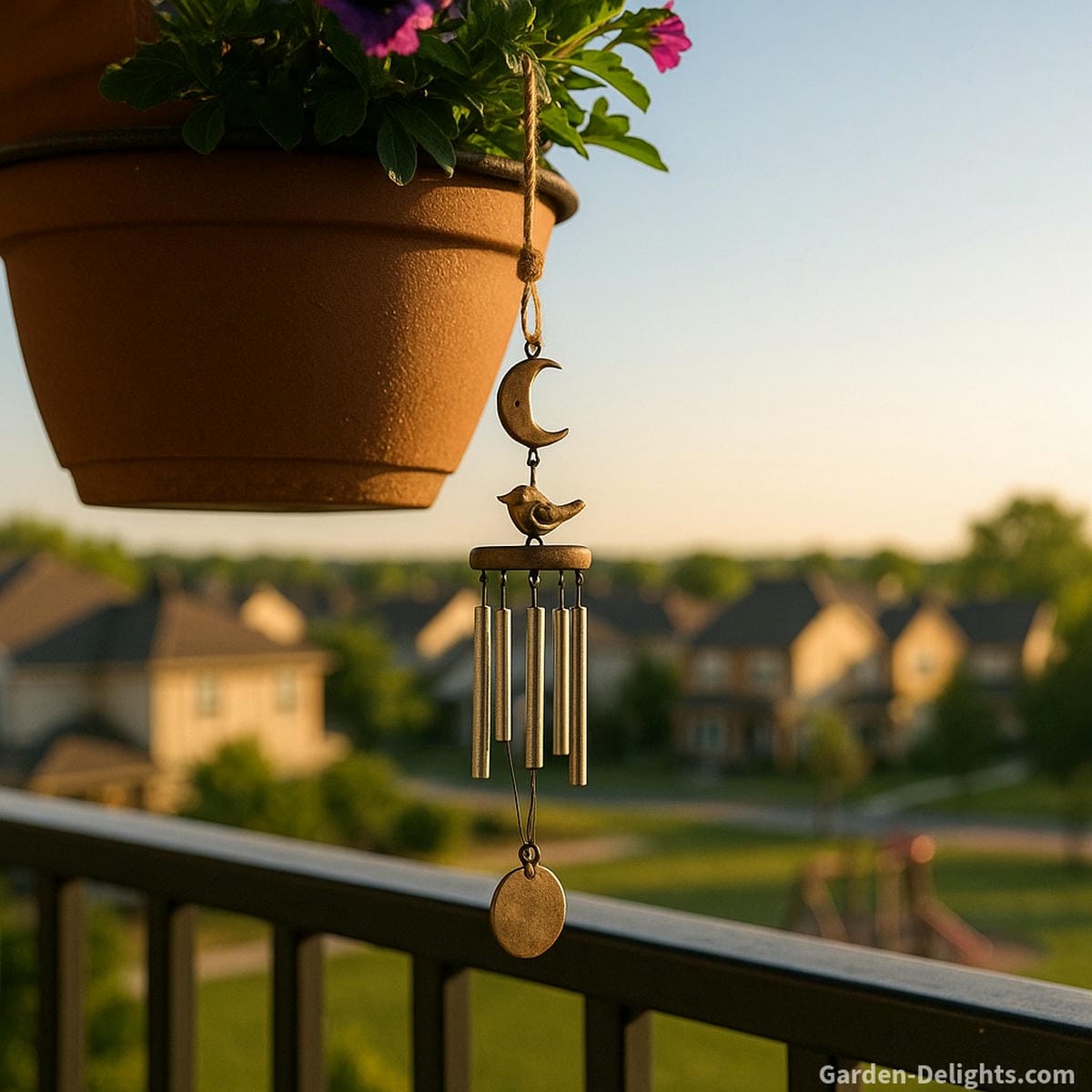 small decorative wind chimes
