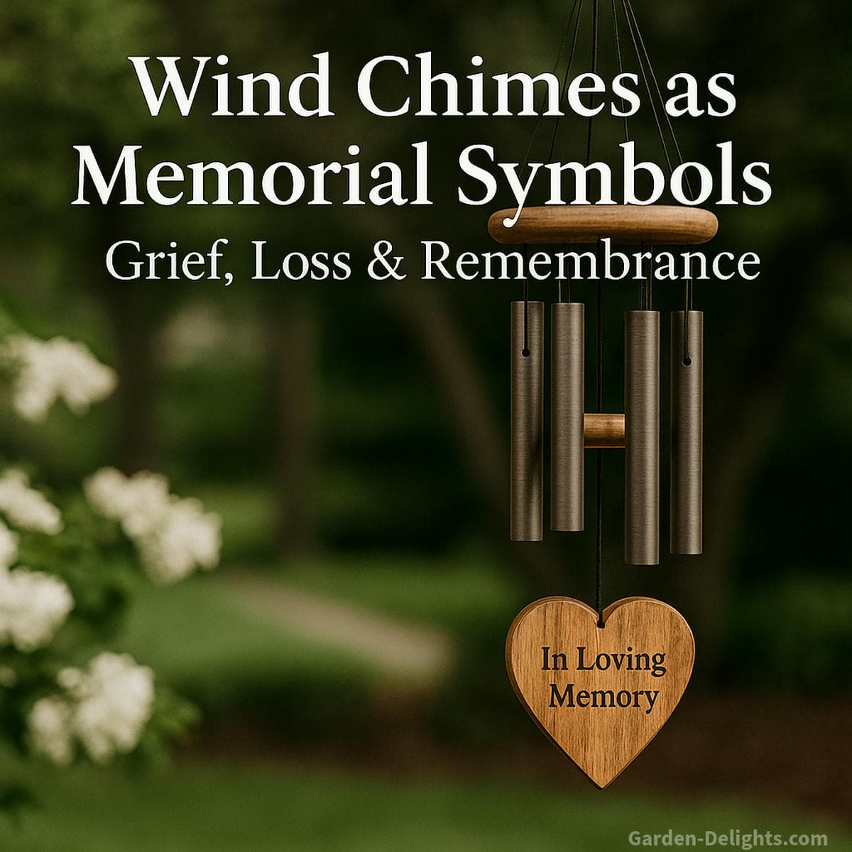 memorial wind chimes symbolism